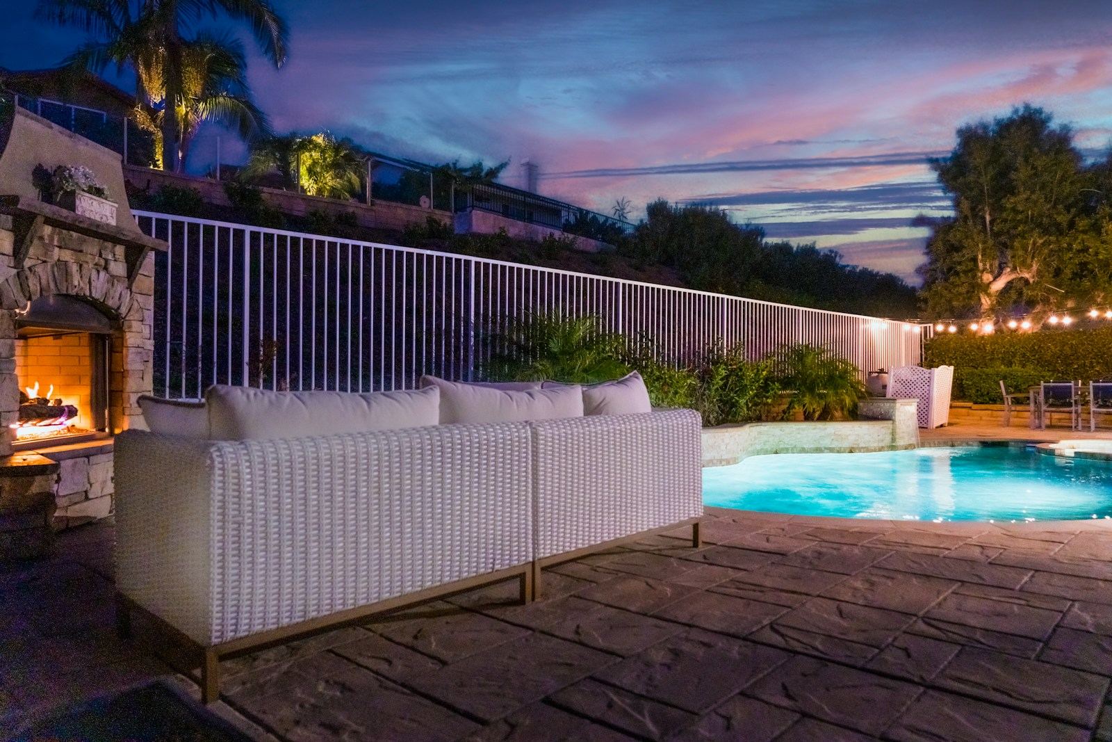 Outdoor Living: Patio audio, TVs, and lighting built for the weather.